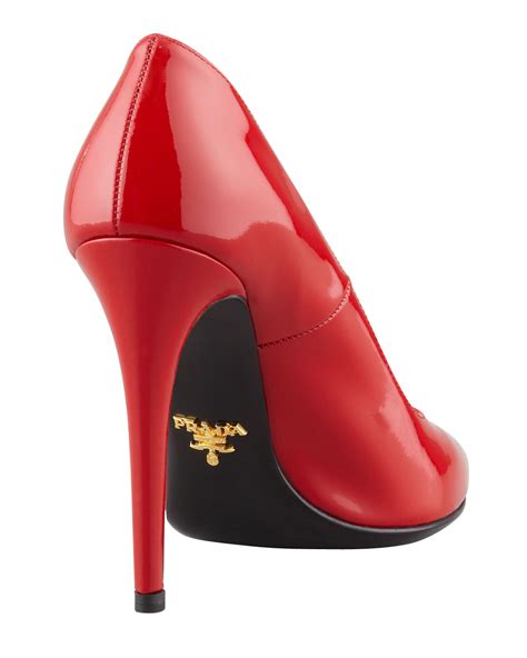 Women’s Prada Red Shoes .